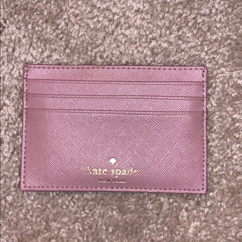 kate spade glitter cardholder